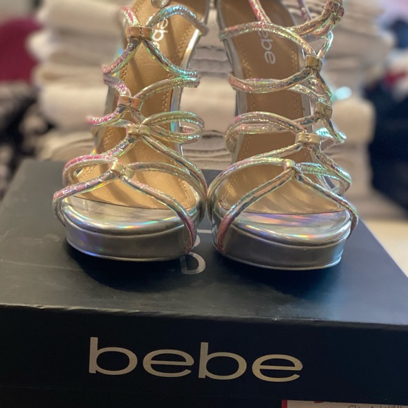 BEBE Geneva Sandal Heel - Picture 3 of 4